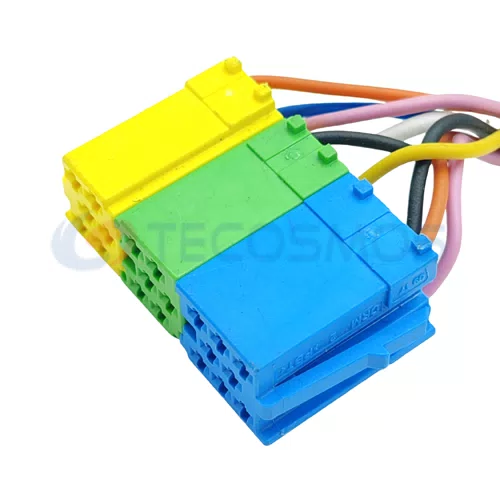 Waterproof Wire Connector Cable Harness Automotive Enclosure Connector for Volkswagen Audi 20pin Female 493486-1 - image 4